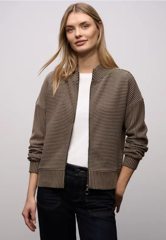 Two-Tone Strukturjacke