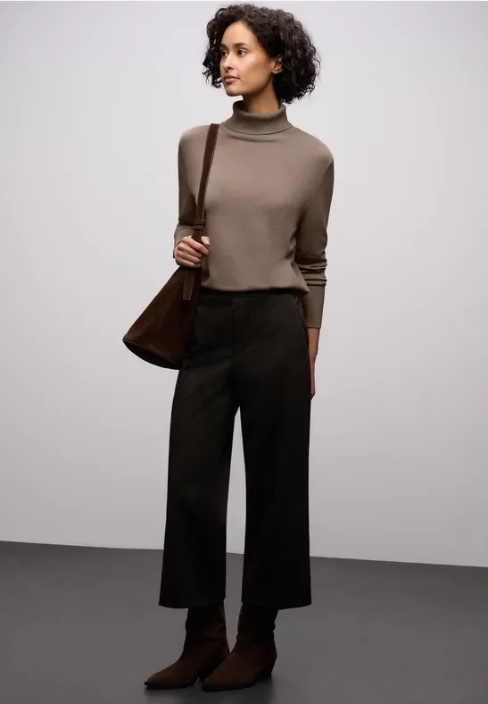 Thumbnail - Basic Rollkragenpullover