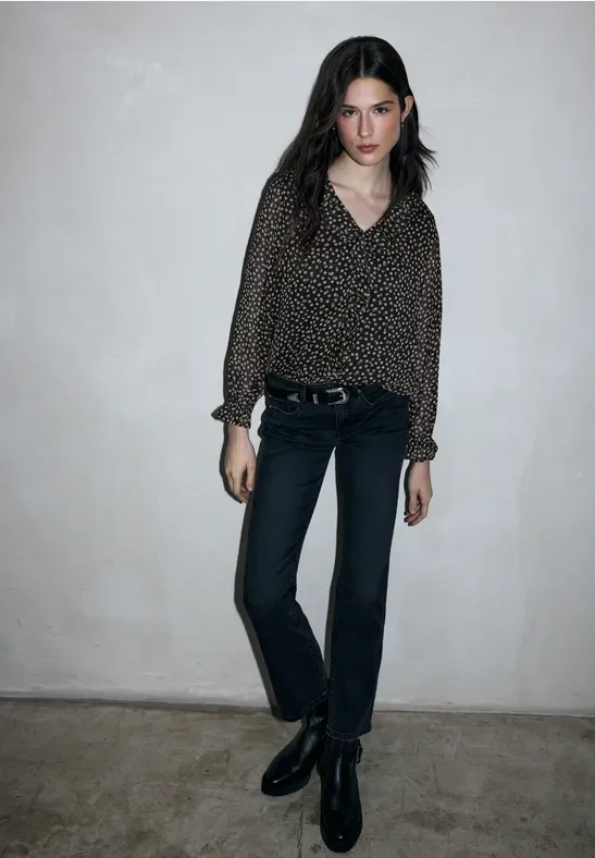 Street One Chiffonbluse mit Volants