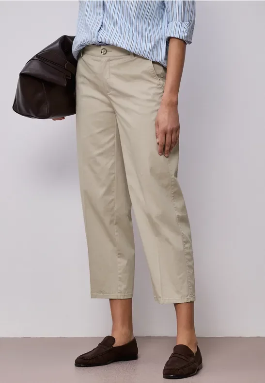 Street One Straight Leg Chino im Casual Fit