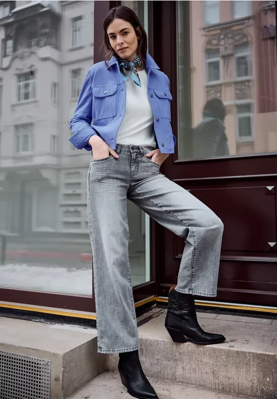 Overshirt in Unifarbe