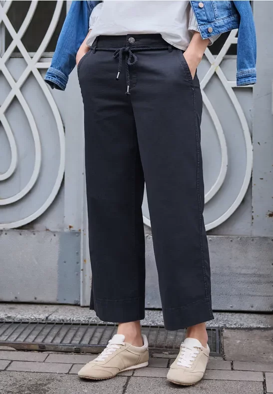 Street One Straight Leg Hose in Papertouch Qualität