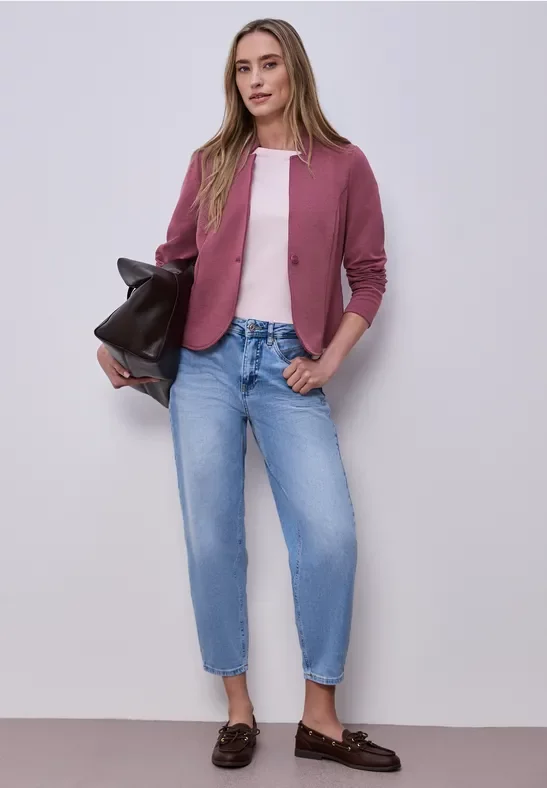 Street One Blazer aus Jersey mit Struktur