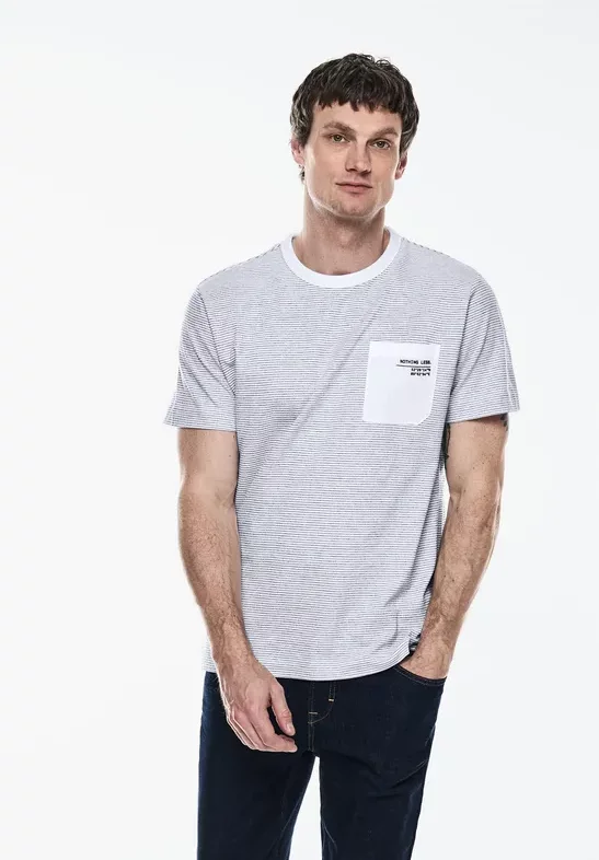 Strick-Struktur T-Shirt