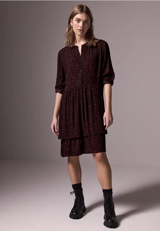 Bedrucktes Tunika-Kleid