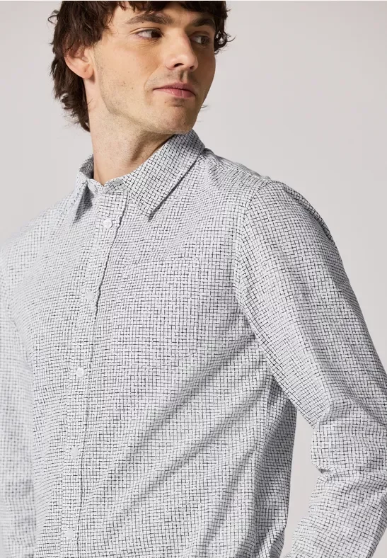 Kariertes Slim Fit Hemd