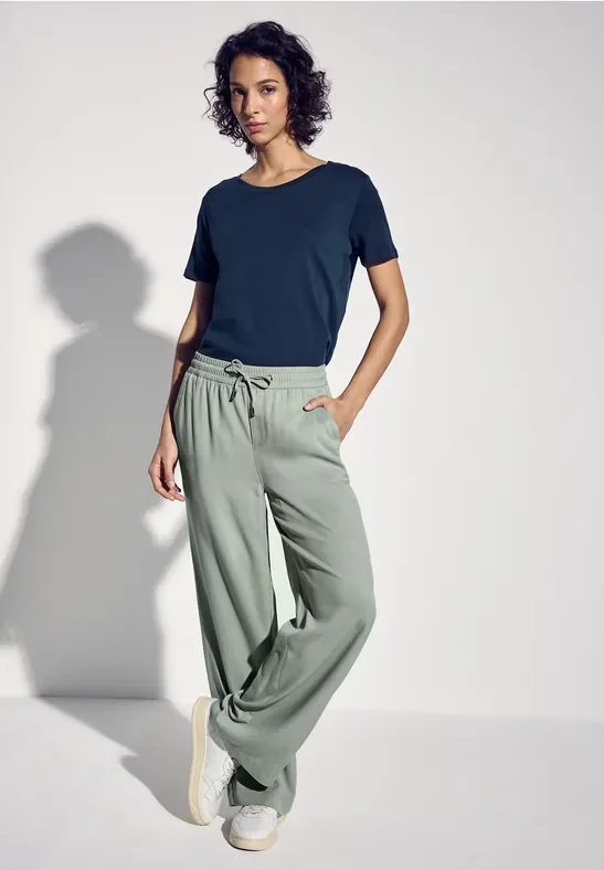 Thumbnail - Wide Leg Twill Hose