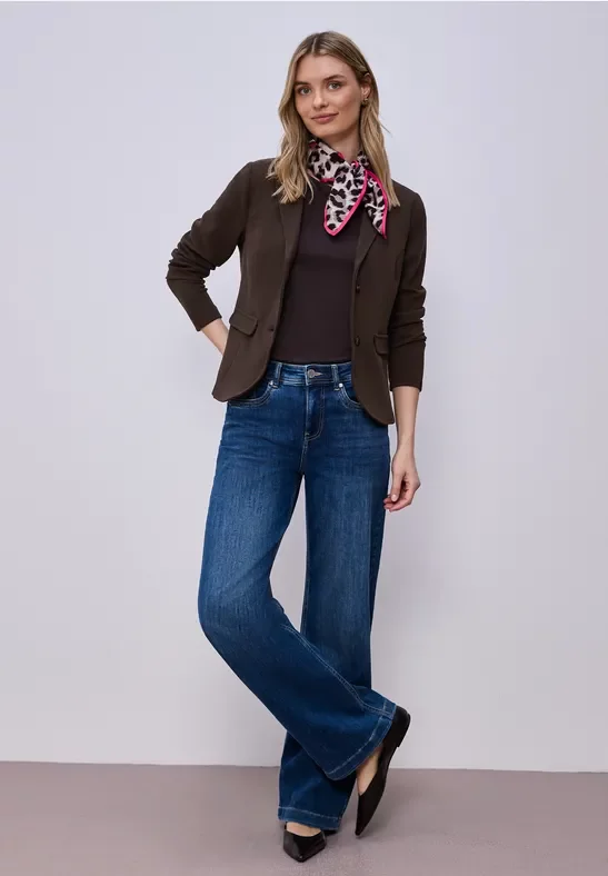 Street One Basic Blazer mit Reverskragen