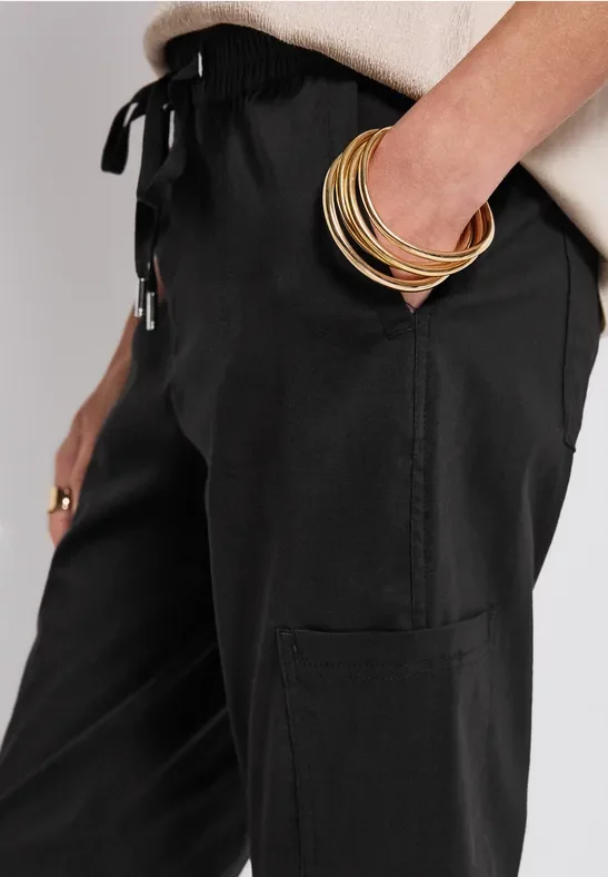 Loose Fit Hose mit Taschen