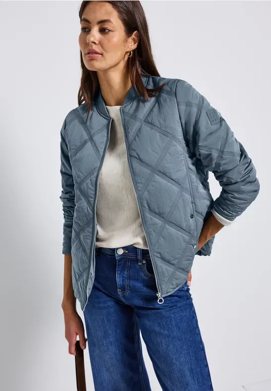 Blouson mit Steppmuster