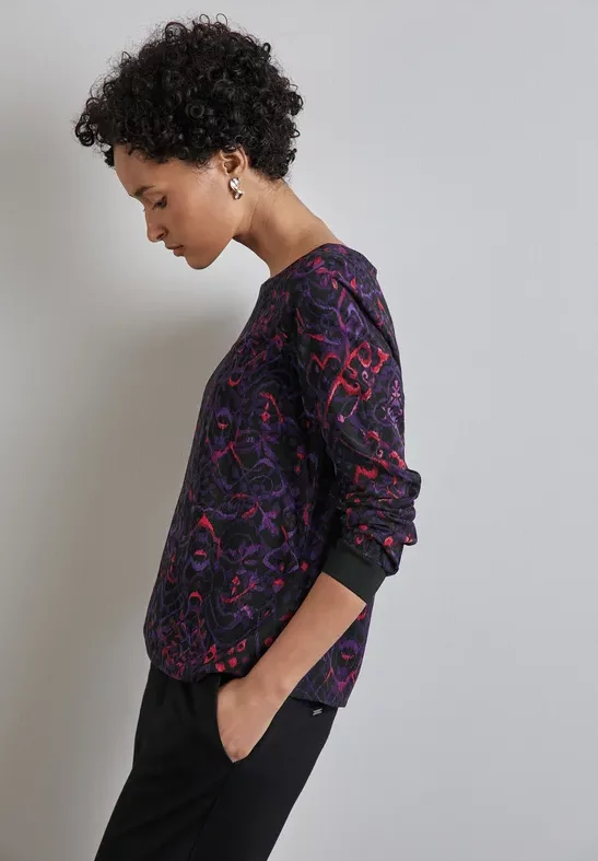 Bluse mit Tape-Details