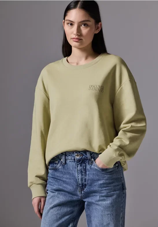 Sweater mit Rundhals