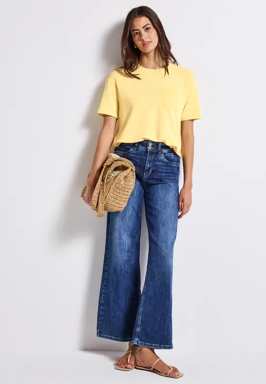 T-Shirt mit Brusttasche