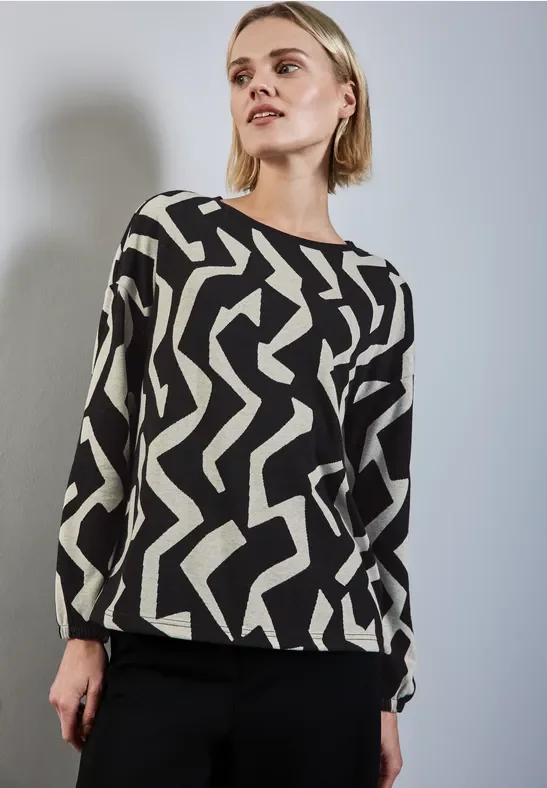 Thumbnail - Kuscheliges Jaquard Shirt