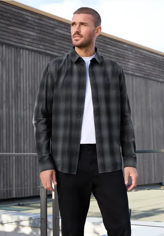 Kariertes Baumwoll-Hemd