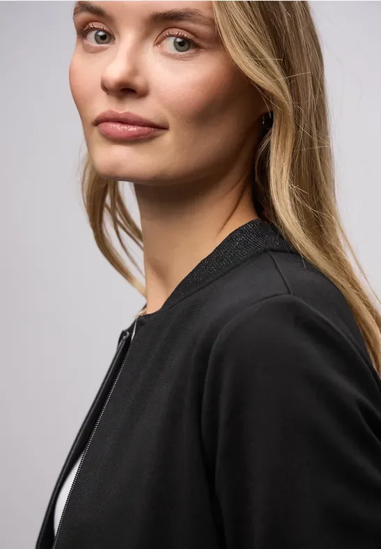 Leichter Blouson mit Glitzer