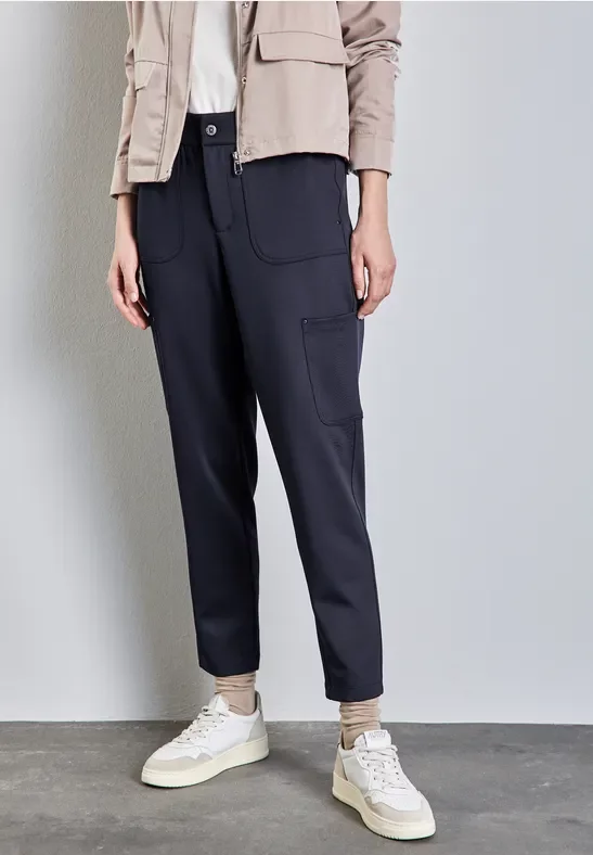 Jersey Twill Cargo-Hose