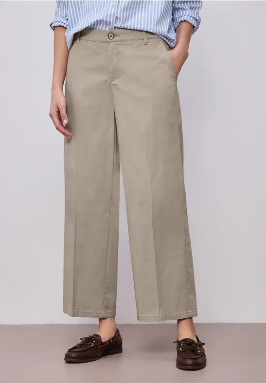 Street One Straight Leg Chino im Casual Fit