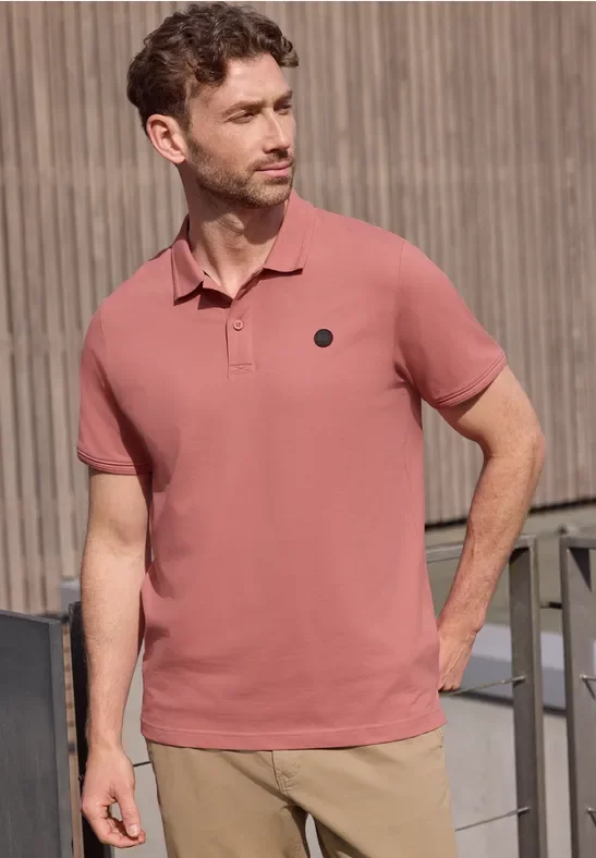 Street One Basic Komfort-Poloshirt