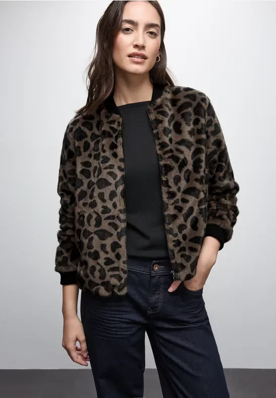 Fake Fur Leo-Blouson