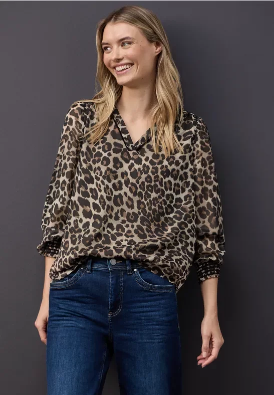 Chiffon Tunika mit Tape