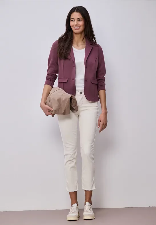 Street One Basic Blazer mit Reverskragen