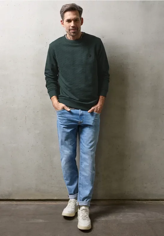 Gemustertes Sweatshirt