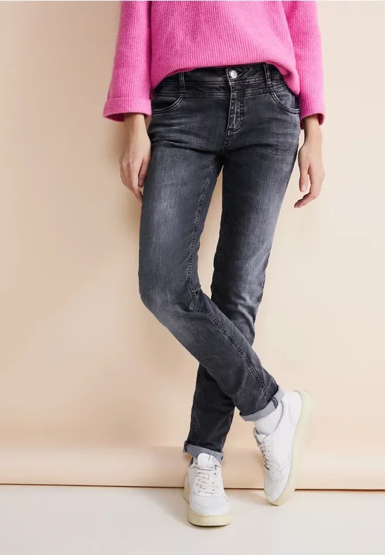 Street One Graue Casual Fit Jeans