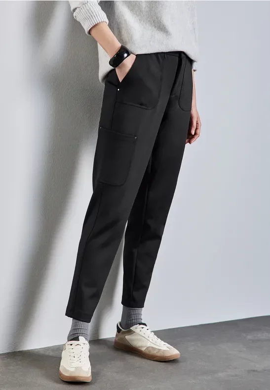 Jersey Twill Cargo-Hose