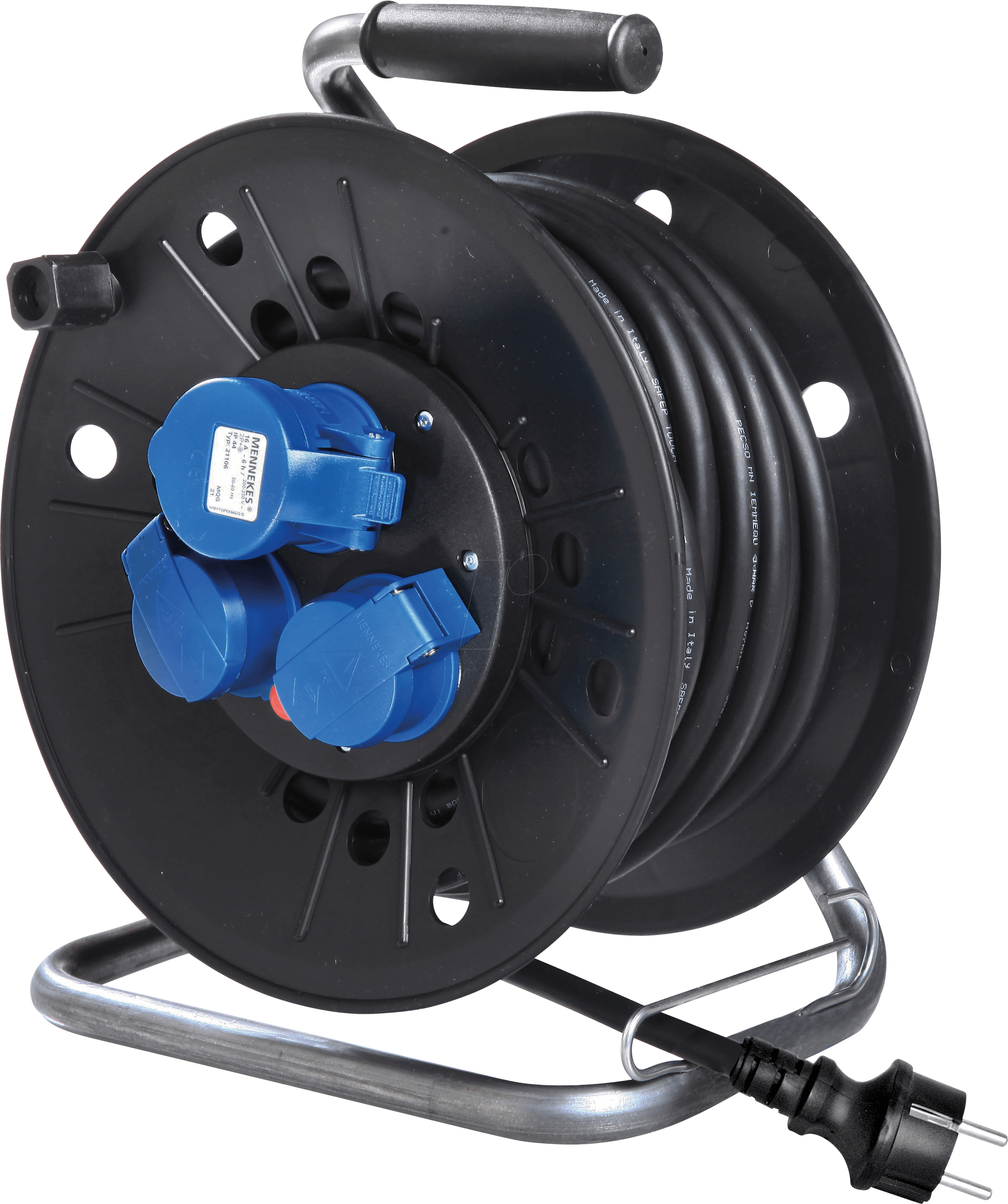 KT 10174 - CEE IP44 Camping- und Maritimtrommel, 40 m