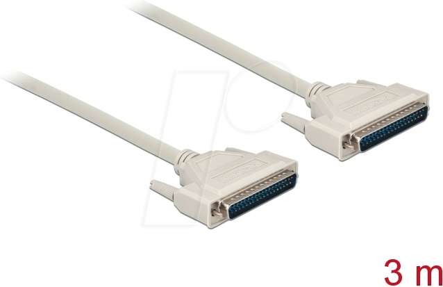DELOCK 86880 - Kabel Seriell, D-Sub 37, Stecker/Stecker, 3 m