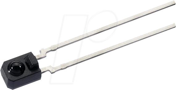 Thumbnail - SFH 3100 F - Fototransistor, NPN, 850...1100nm, 28°, THT-Side-View