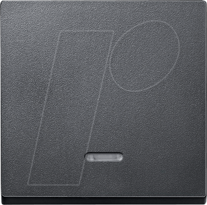 EL SM 431014 - System M, Wippe, Kontrollfenster, anthrazit, edelmatt