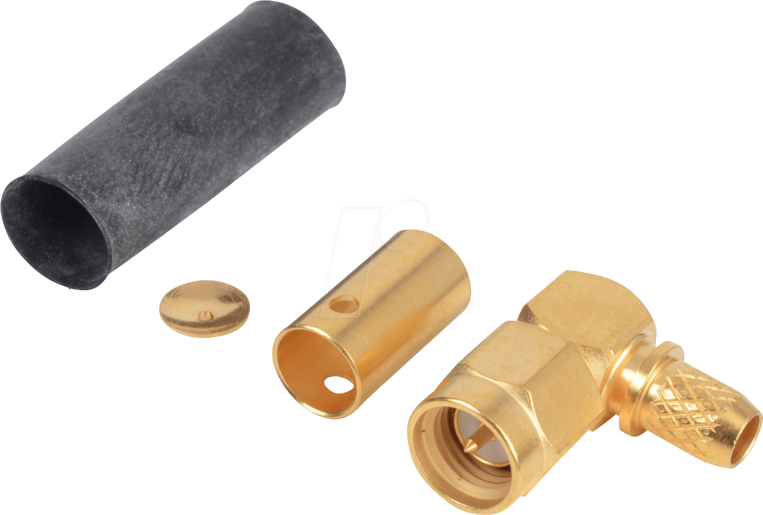 R125 172 - SMA-Stecker RG174/316, gewinkelt, crimp