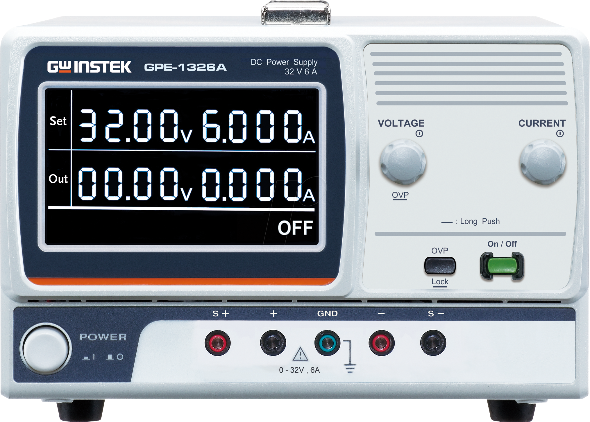 GPE-1326A - Labornetzgerät, 192 W, 0 - 32 V, 0 - 6 A, 1 Kanal, DC