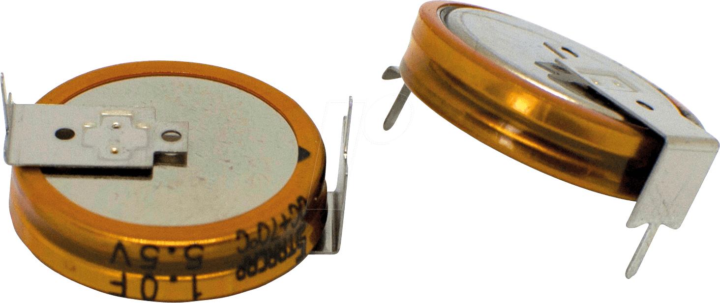 KO DCL5R5105HF - Superkondensator Coin Type, 1,0 F, 5,5 V, 1000 h