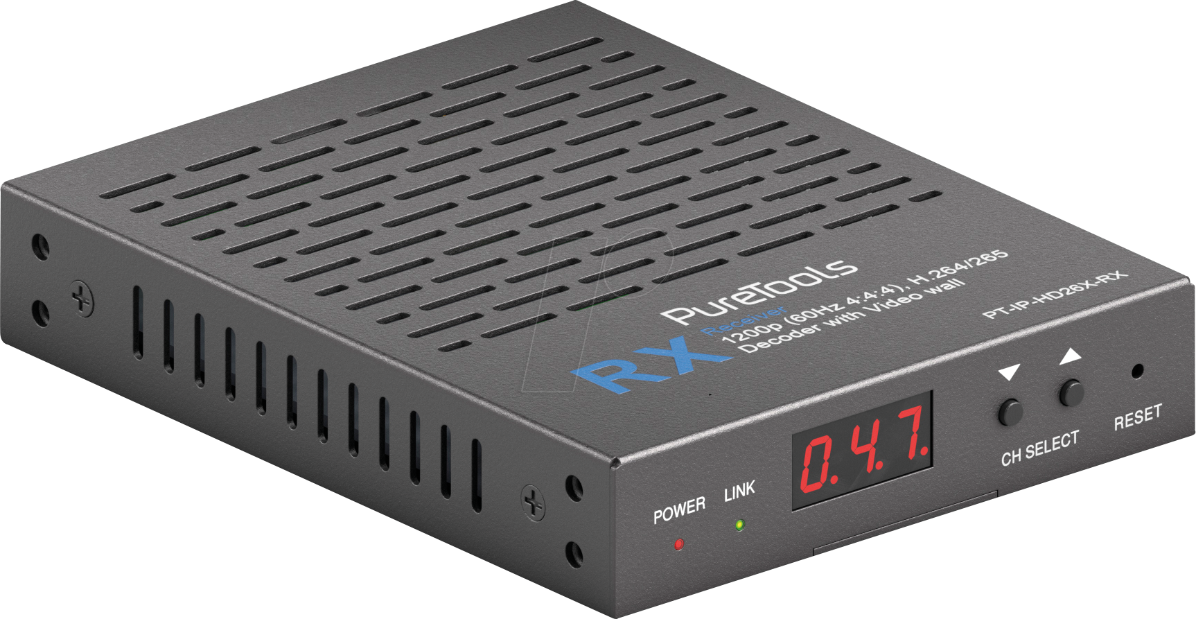 Thumbnail - PT-IP-HD26X-RX - HDMI IP Receiver, H.264 / 265 mit Videowand