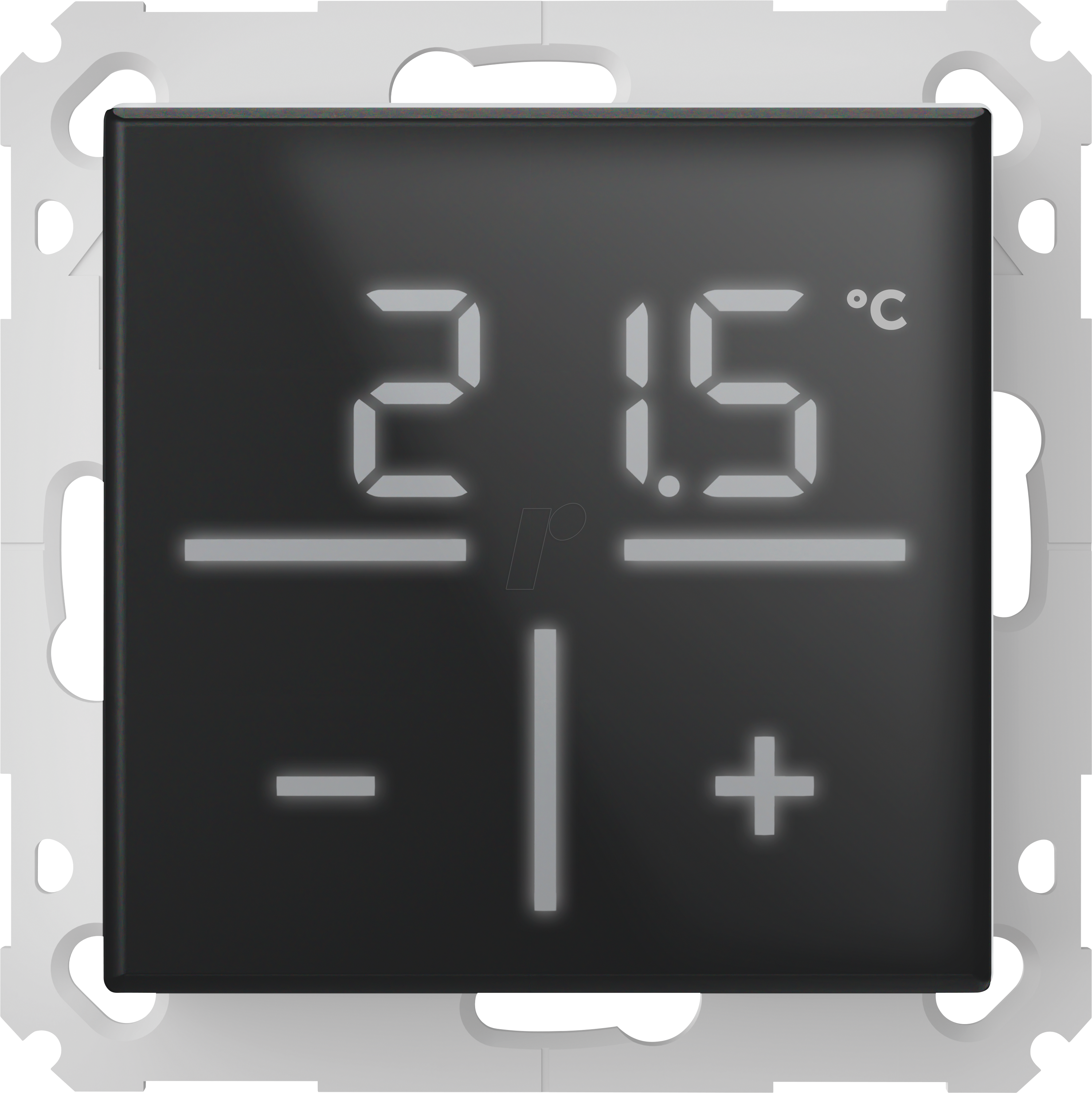 HMIP WGT-A - Glas-Wandthermostat, schwarz