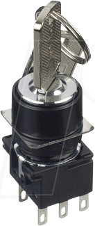 ID LB1K3ST6A - Schlüsselschalter LB, 22 mm