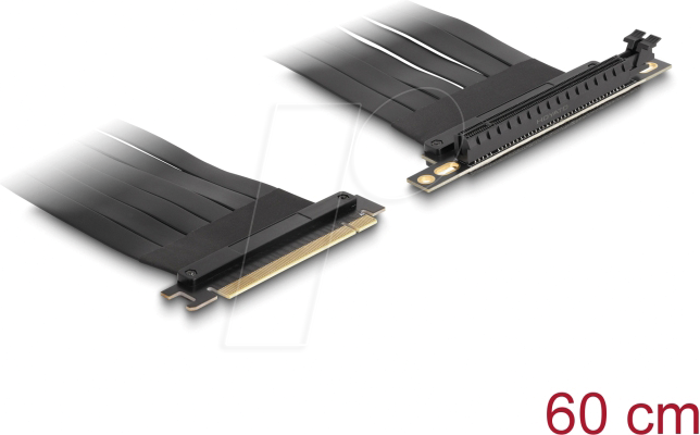 DELOCK 88028 - Riser Karte, PCIe x16 > PCIe x16, 60 cm Kabel