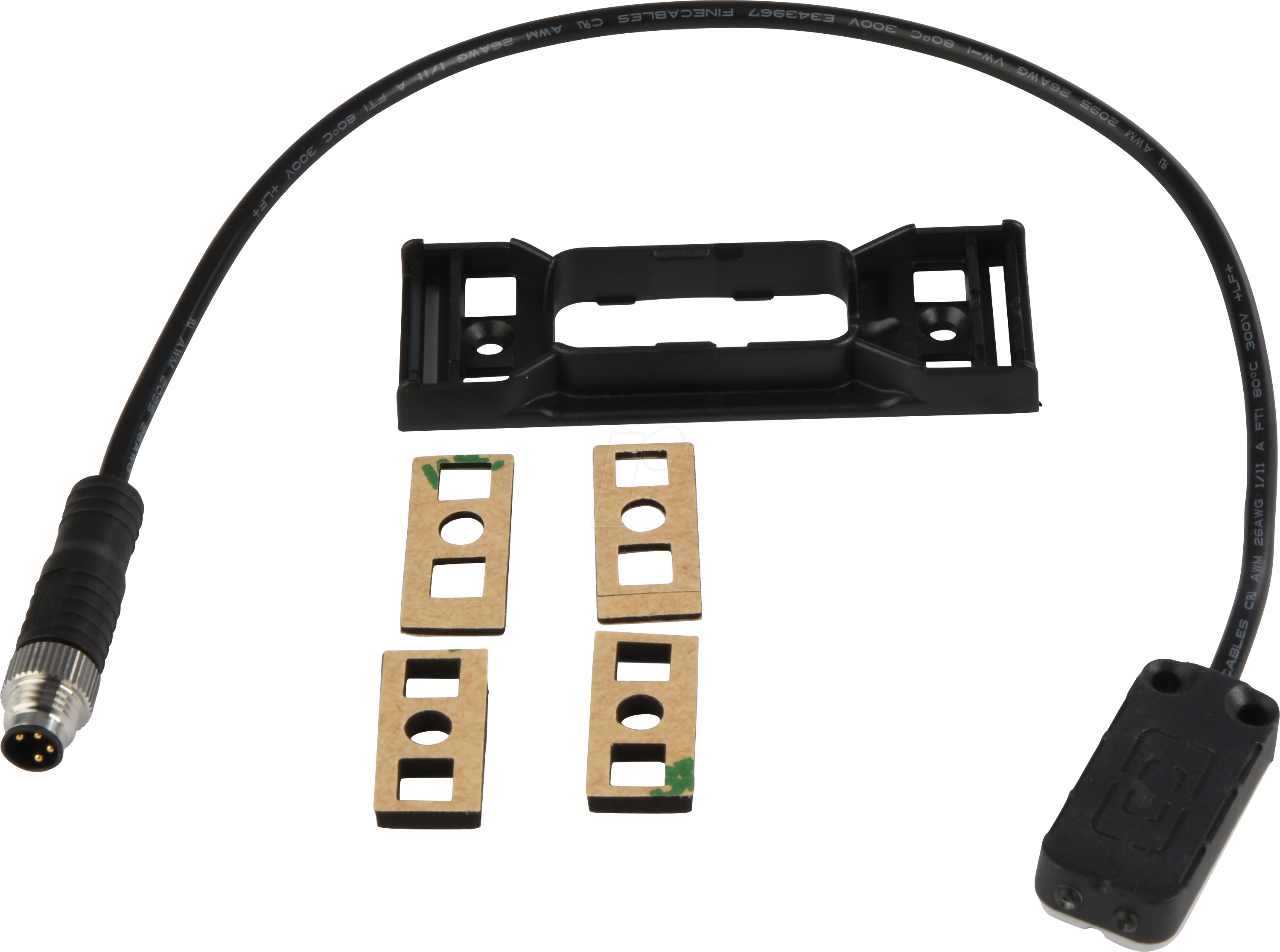 CD34CNFLFPOT5 - kapazitiver Füllstandssensor, rechteckig, platzsparend, Pigtail