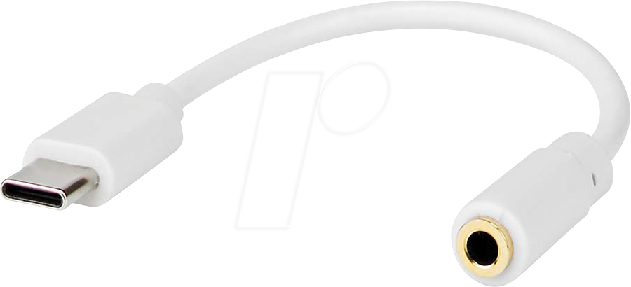 N CCGB65950WT01 - USB 2.0 Konverter, C Stecker auf Klinkenbuchse, 0,1 m