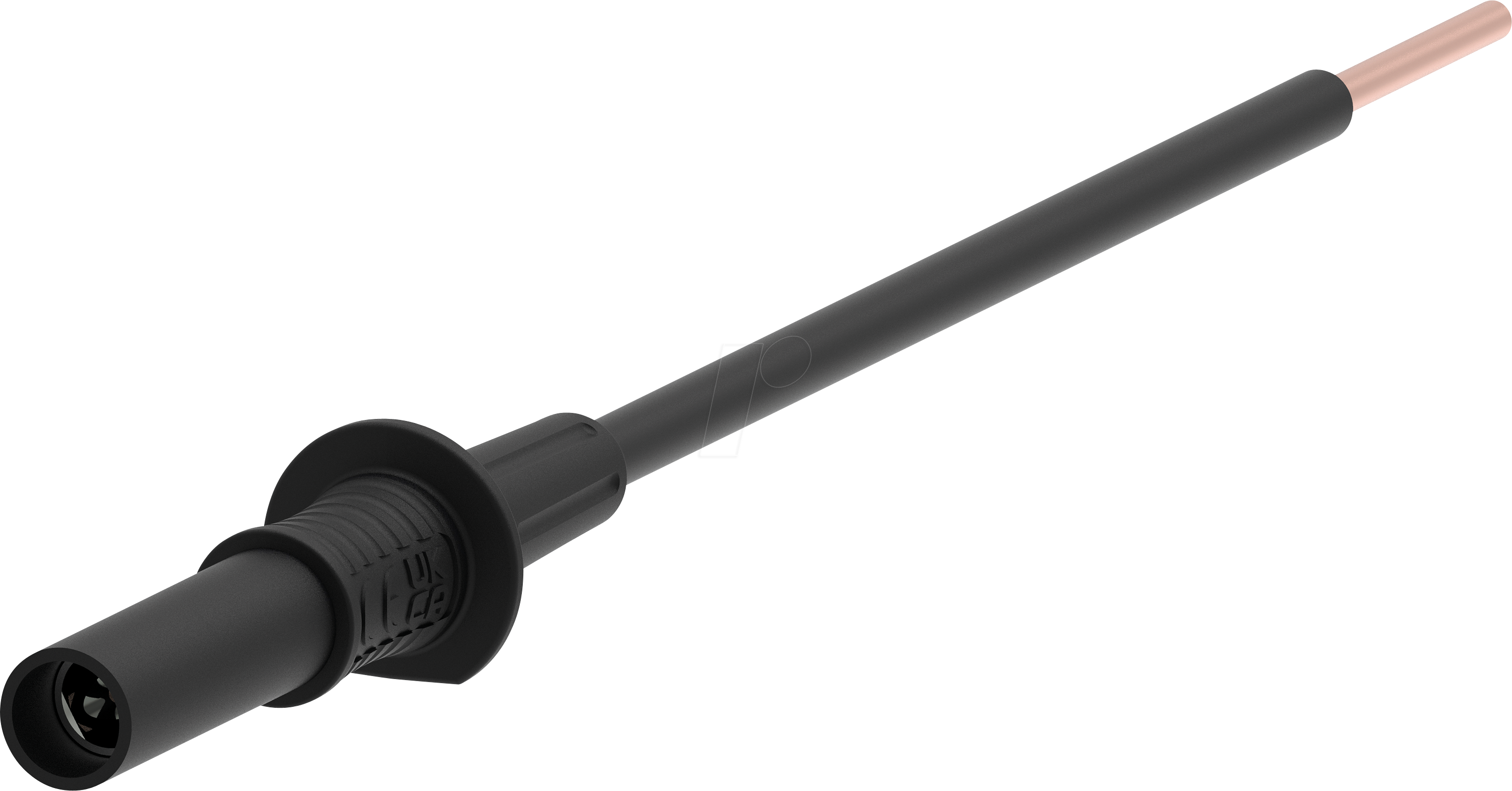 Thumbnail - PJP ADABV140-SW - Prüfadapter 1,7 mm, mit 4 mm Anschluss, schwarz, flexibel