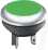 RAFI 1.15.21025 - Drucktaster, Lumotast 16, 1 Schließer, Blende: transluzent grün