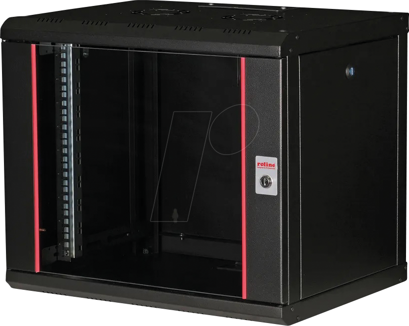 ROLINE 26210172 - 19'' Wandgehäuse, 9 HE, Tiefe 600mm, schwarz
