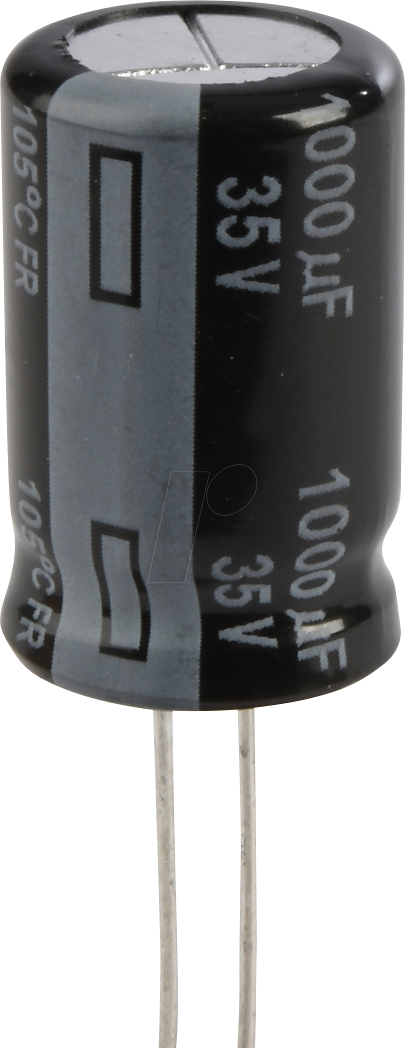 FR-A 1000U 35 - Elko radial, 1.000µF, 35V, 105°C, low ESR