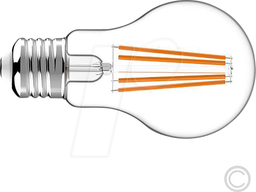 GL 620490 - LED-Lampe, E27, 2,2 W, 470 lm, 2700 K