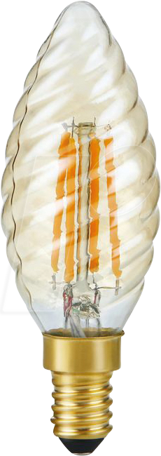 SCHI LX023810305 - LED-Lampe E14, 4 W, 250 lm, 2200 K, dimmbar