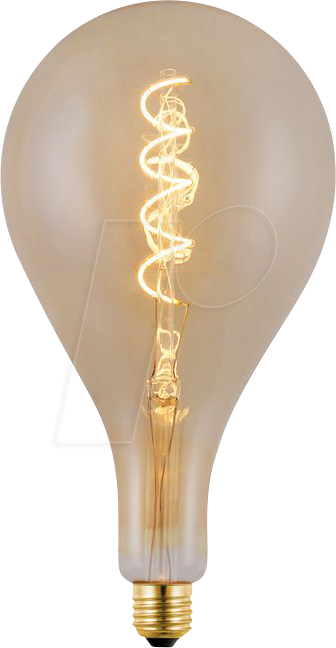 SCHI LX023981105 - LED-Lampe E27, 4 W, 280 lm, 2000 K, Filament, dimmbar