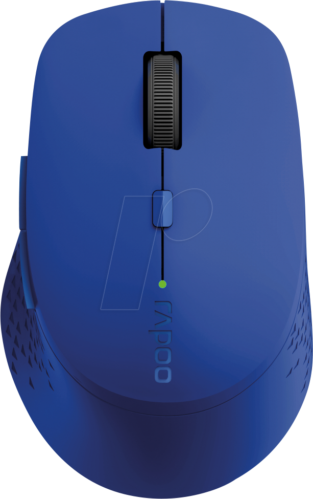 RAPOO M300 BL - Maus (Mouse), Bluetooth/Funk, blau